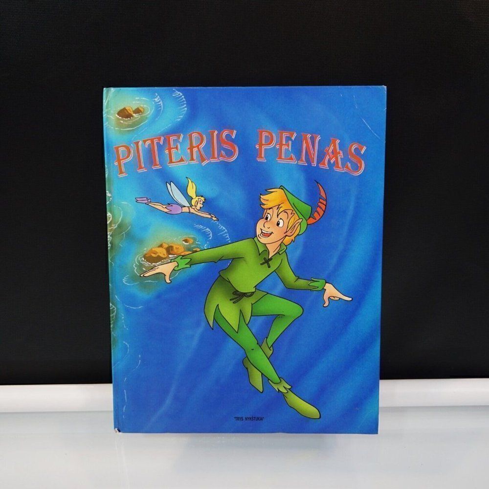 Lithuanian Book J.M. Barri PITERIS PENAS Vintage 1996 Hardcover Oversized 10x13